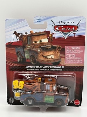 Disney Pixar Cars Mater 🛻With #95 Hat Tow Truck Cars 3*** | eBay
