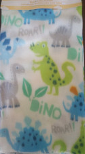 Fleece Baby Blanket Dinosaurs 30 X 30" -Brand New-SHIPS N 24 HOURS