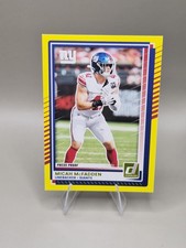 2025 Panini Donruss - Micah McFadden #55 Press Proof Yellow