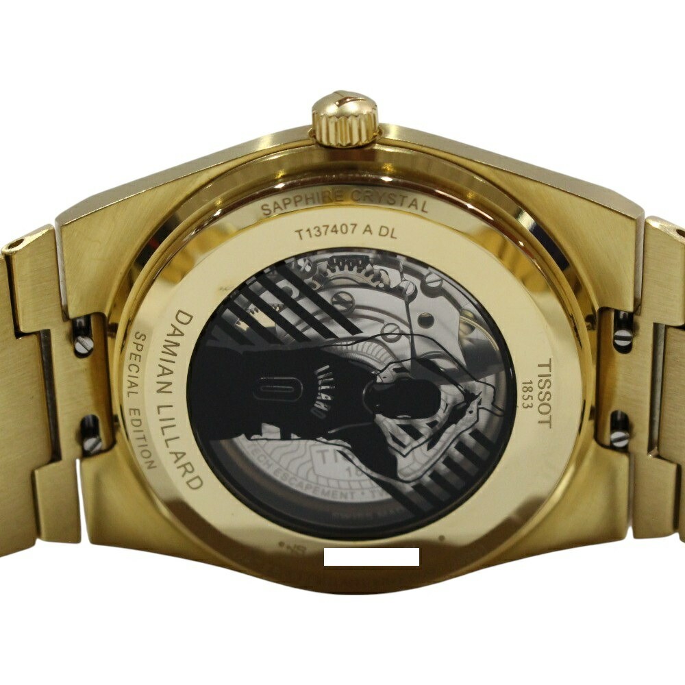 TISSOT Prx Powermatic 80 T137.407.33.051.00 Black Men's Used Watch #7107