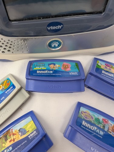Blue Vtech InnoTab 2 Kids Learning Touch Tablet Includes 7 Games And Case - Picture 7 of 24