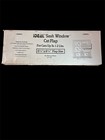 Ideal Pet Sash Window Cat Flap Door Cfswd 33-38 White Aluminum 6.25” New