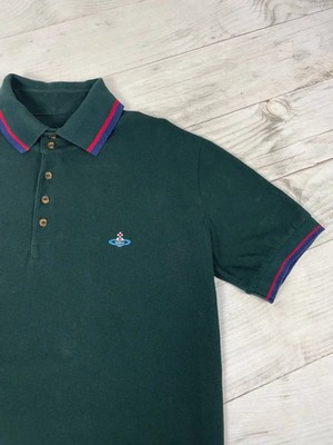 Vivienne Westwood Polo Shirt Logo Orb Men Size 2XL Green | eBay