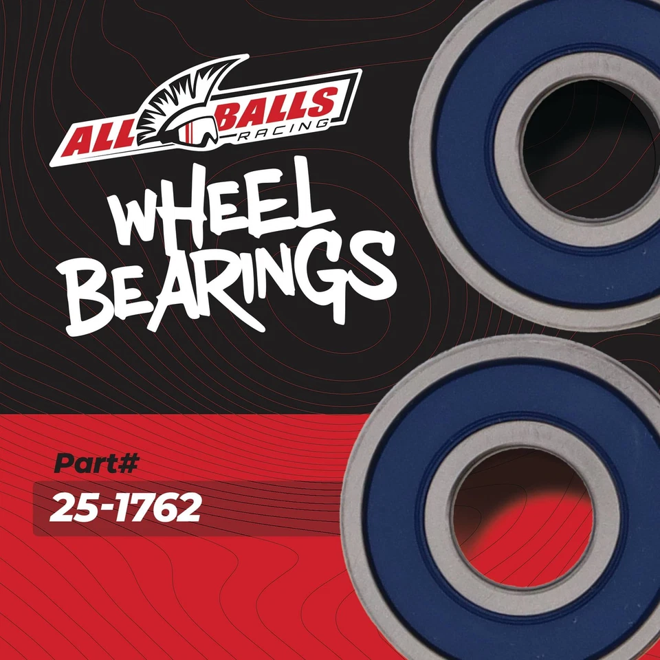 All Balls Wheel Bearing Kit (25-1762) For Rear Yamaha XV19 RAIDER 08-17 - Imagem 2 de 4