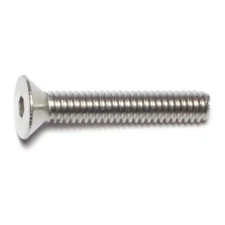 1/4"-20 x 1-1/2" 18-8 Stainless Flat Head Socket Cap Screws (10 pcs.)
