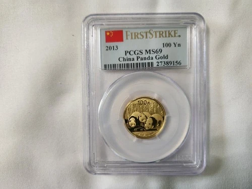 Photo of a 2013 Chinese Gold Panda 1/4 oz from an eBay listing that sold on May 13, 2026