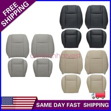 Fits 2005 2006-2009 Ford Mustang V6 Driver Passenger Side Leather Seat Cover Fits 2005 2006-2009 Ford Mustang V6 Driver Passenger Side Leather Seat Cover