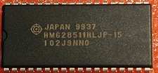New 512 K x 8 high speed (15 ns) CMOS SRAM.  HM628511 HLJP - 15  SOJ-36
