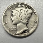 1931-S MERCURY SILVER DIME ACTUAL COIN Get Today & Save Upgrade Your Collection