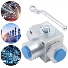 Carbon Steel High Pressure Ball Valve with Manual Control and Durability