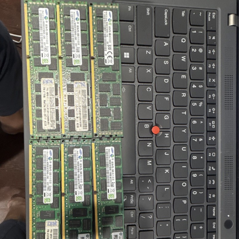 Samsung 48 (6 x 8 GB) DDR3 DIMM PC3-10600R & 12800R ECC Registered RAM Module,G2