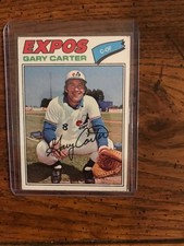 Gary Carter 1977 Topps Baseball Card