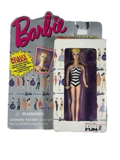 1995 Mattel Barbie Original Barbie Keychain Basic Fun #700-0 NIB