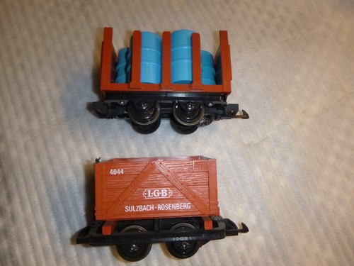 2X LGB Feldbahnwagen Spur G (art.2R11)