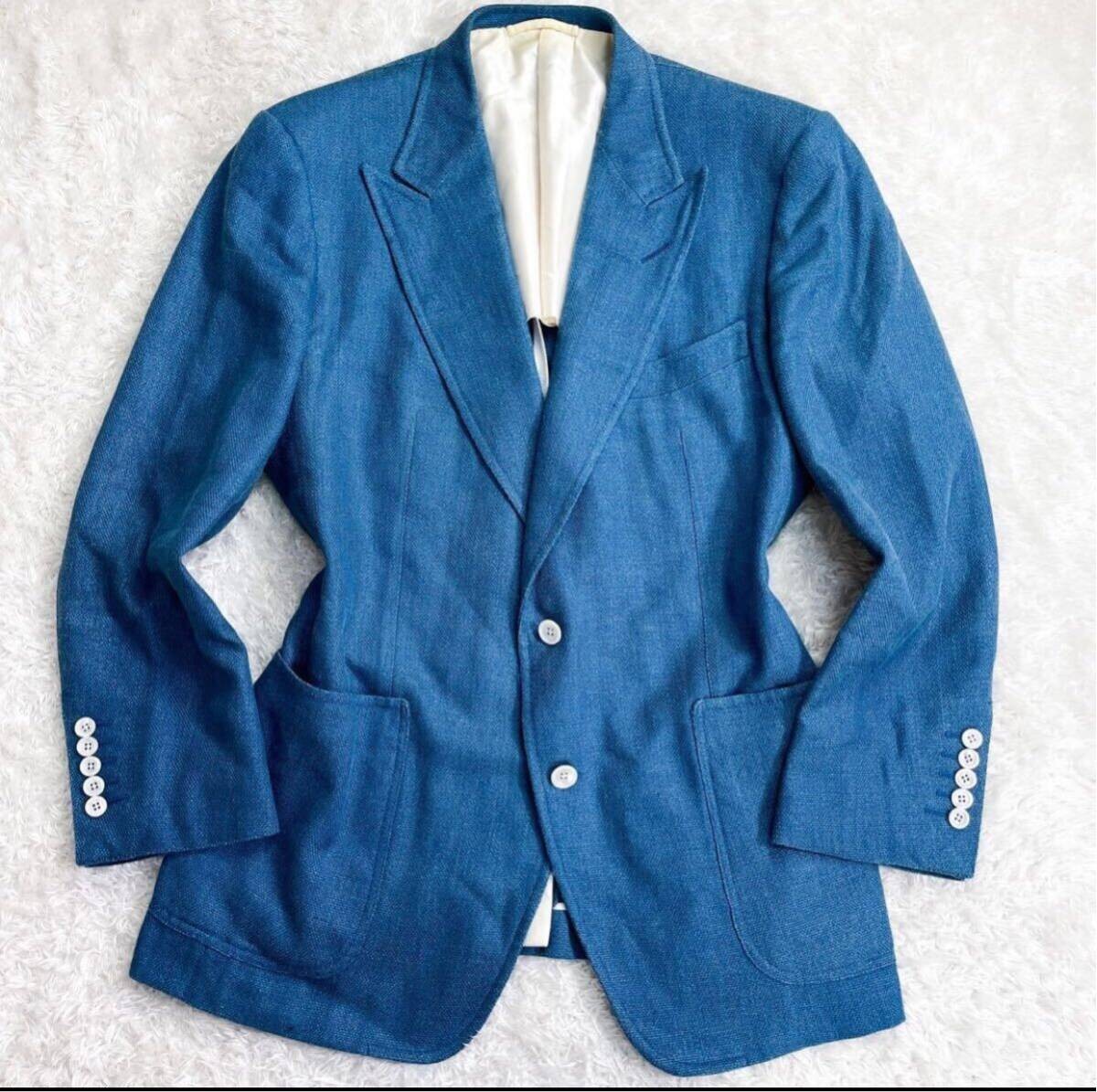 Used Tom Ford Tailored Jacket Blazer Jacket Outer Mens Size 56 King Size Rare image 3