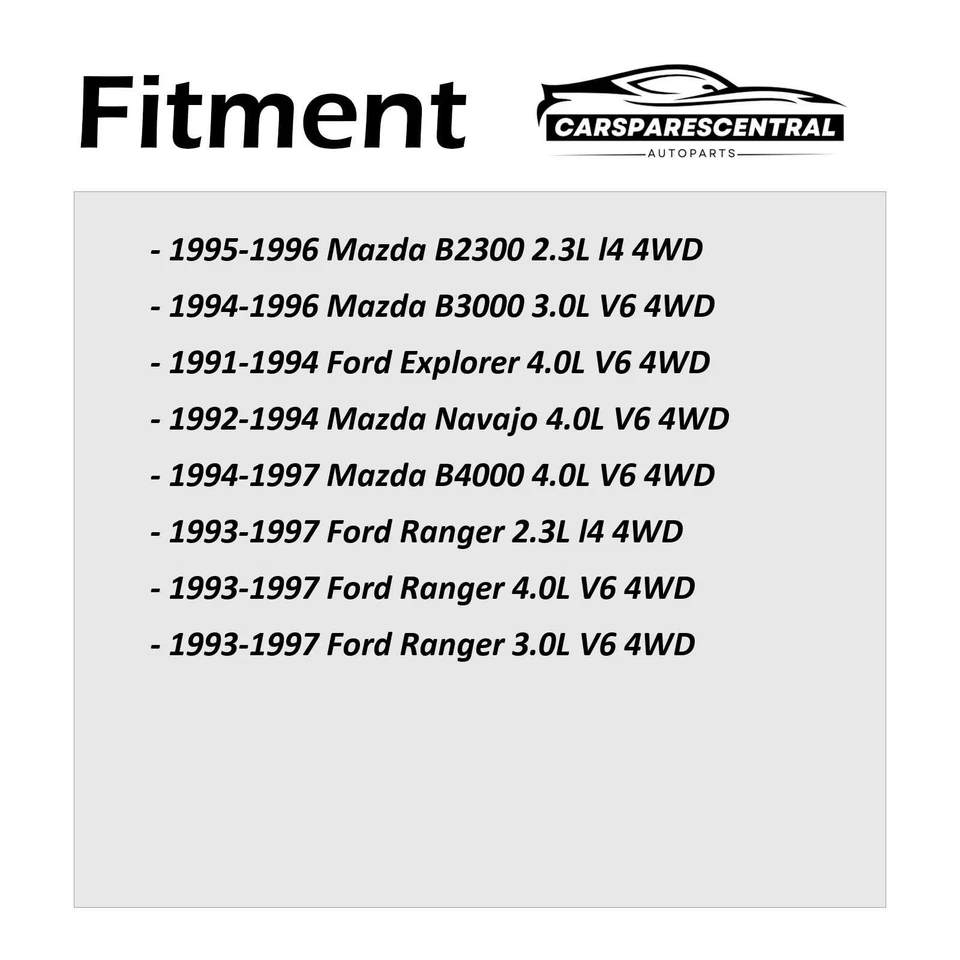 Kit de eslabones de barra estabilizadora delantera Mevotech Supreme 2 piezas para Mazda B4000 4,0 L 4x4 1994-1997 Foto 2 de 4