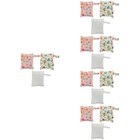 15 pcs Diaper Bags Waterproof Polyester Pouches Baby Diaper Holders (Random