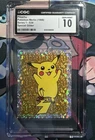 1998 Pokemon Merlin Pikachu Sticker Special Glitter #S30 CGC 10 Gem Mint