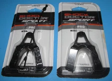 Lot of 2 new Shock Doctor Sport Pro Strapped Mouth Guards ~ Adult (11+) ~ FreeSh