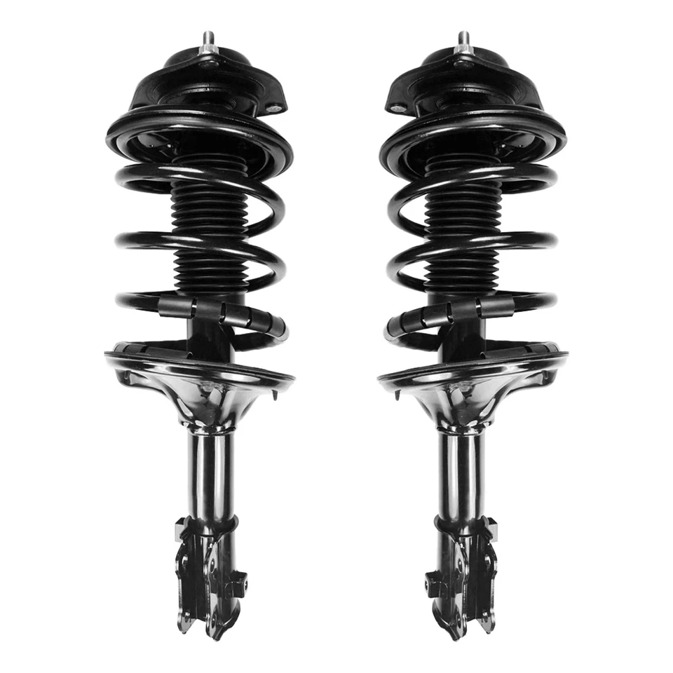 Front Pair Complete Strut & Coil Spring Assemblies for 1996-2000 Hyundai Elantra - Imagem 2 de 4