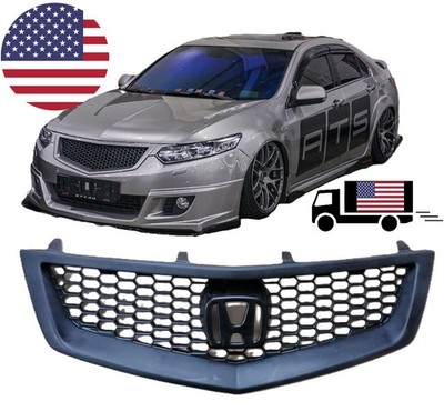 for acura tsx mugen style mesh grill sport honda accord 8 2008