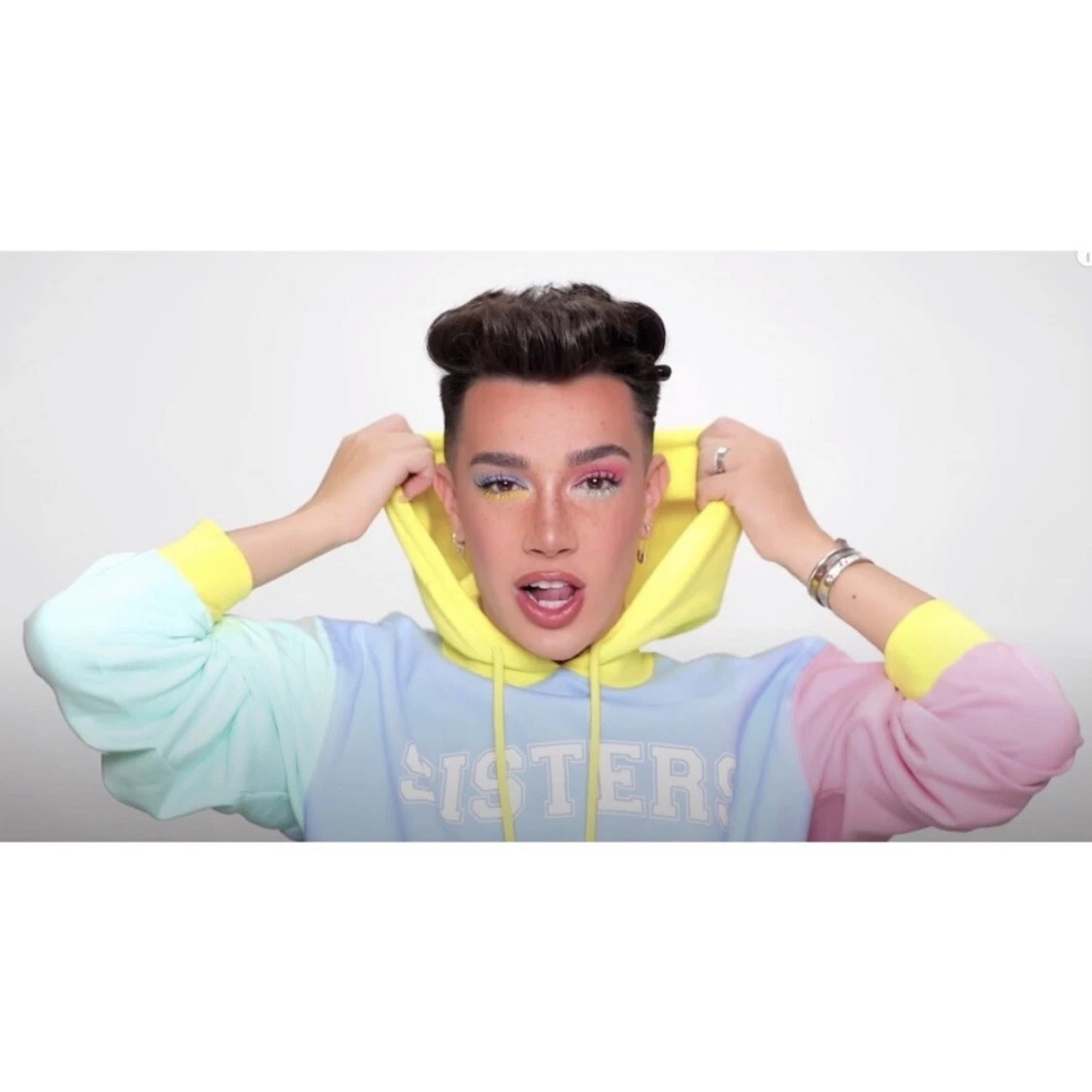 James charles cheap adidas hoodie