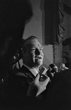 Red Skelton Speaking Into Microphones An Unspecified Event Possibl- Old Photo