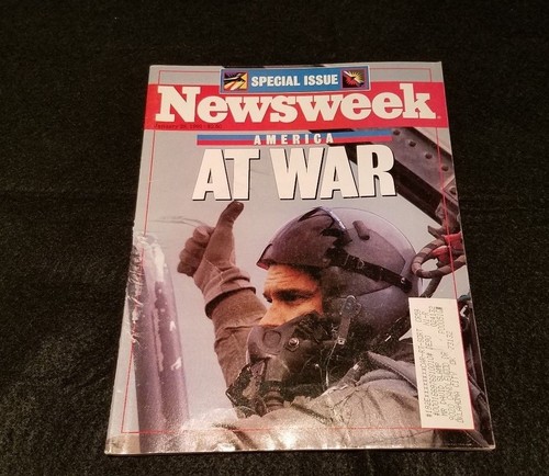 Newsweek magazines, US Goes to War - Jan. 28, 1991
