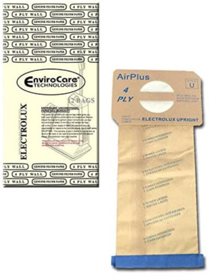 EnviroCare Replacement 4 Layer Filtration Vacuum Cleaner Dust Bags 12 Pack New