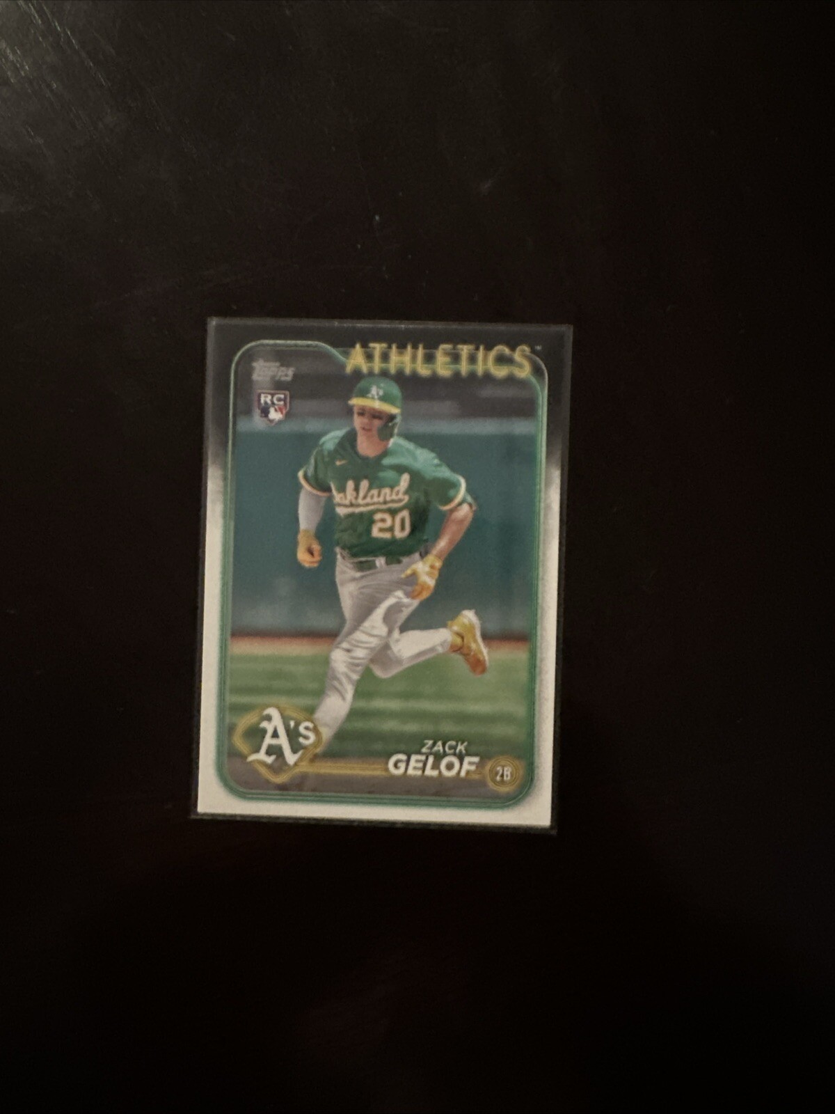 Zack Gelof 2024 Topps Series 1 Baseball #166 Flagship Rookie Card RC Athletics