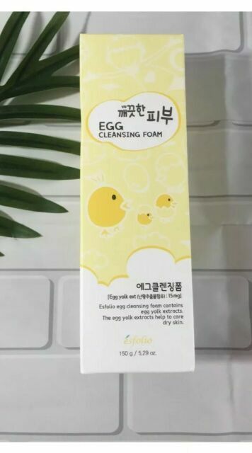 egg cleansing foam