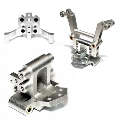 For TAMIYA 1/10 2WD BBX BB-01 RC Aluminum Front Rear Suspension Bracket Parts