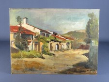 FILIPPO AGOSTONI 1980 VINTAGE DIPINTO OLIO 40X30CM CARTONCINO TELATO FIRMATO
