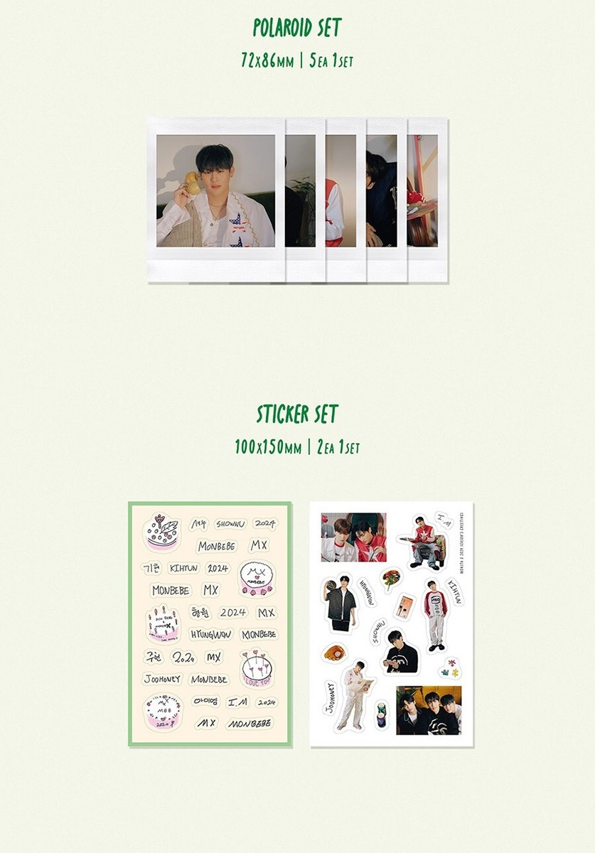 アイドル MONSTA X 2024 SEASON'S GREETINGS MONSTA X 2024 SEASON'S GREETINGS [DAY AFTER DAY] EVERY Ver