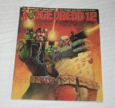 Judge Dredd 12 Chroniken von Judge Dredd), John Wagner Erstausgabe Taschenbuch BK