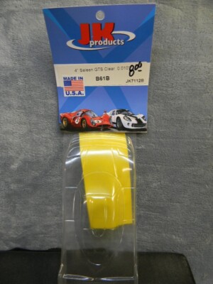 1/24 SCALE CLEAR 4'' SALEEN GTS .010'' SLOT BODY BY JK PRODUCTS #JK7112B-MOC