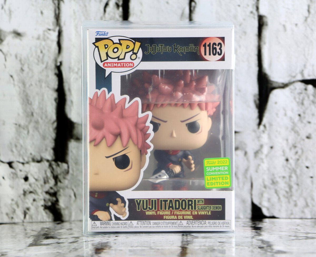 Funko Pop JuJuTsu Kaisen Yuji Itadori Slaughter Demon #1163 SDCC W