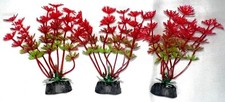 25 Pack 4" Artificial Plastic Decoration Aquarium Plant For Fish Tank New