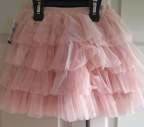 Brand New Garanimals Girls Size 5 Four‑Tier Ruffle Mesh Pink Skirt - Picture 5 of 5