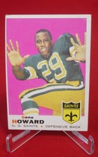 Gene Howard TOPPS Football Card 1969 #149 NFL FR