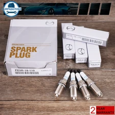 4Pcs For Mazda Spark Plugs PE5R-18-110 PE5S-18-110 ZC20HPR11 DENSO OEM USA