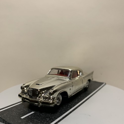 Corgi Toys Studebaker Golden Hawk 211S Gold Chrome - MIB Vintage As-Pictured HTF - Picture 12 of 24