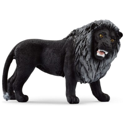 Neu OVP Schleich 72176 Fähnchen Black Lion Schwarz Brüllender Löwen Sondere
