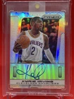 2013-14 Panini Prizm Holo Kyrie Irving On-Card Auto 3/25 #141 Mavericks Cavs