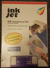 Inkjet OHP transparency Film- 35 sheets 