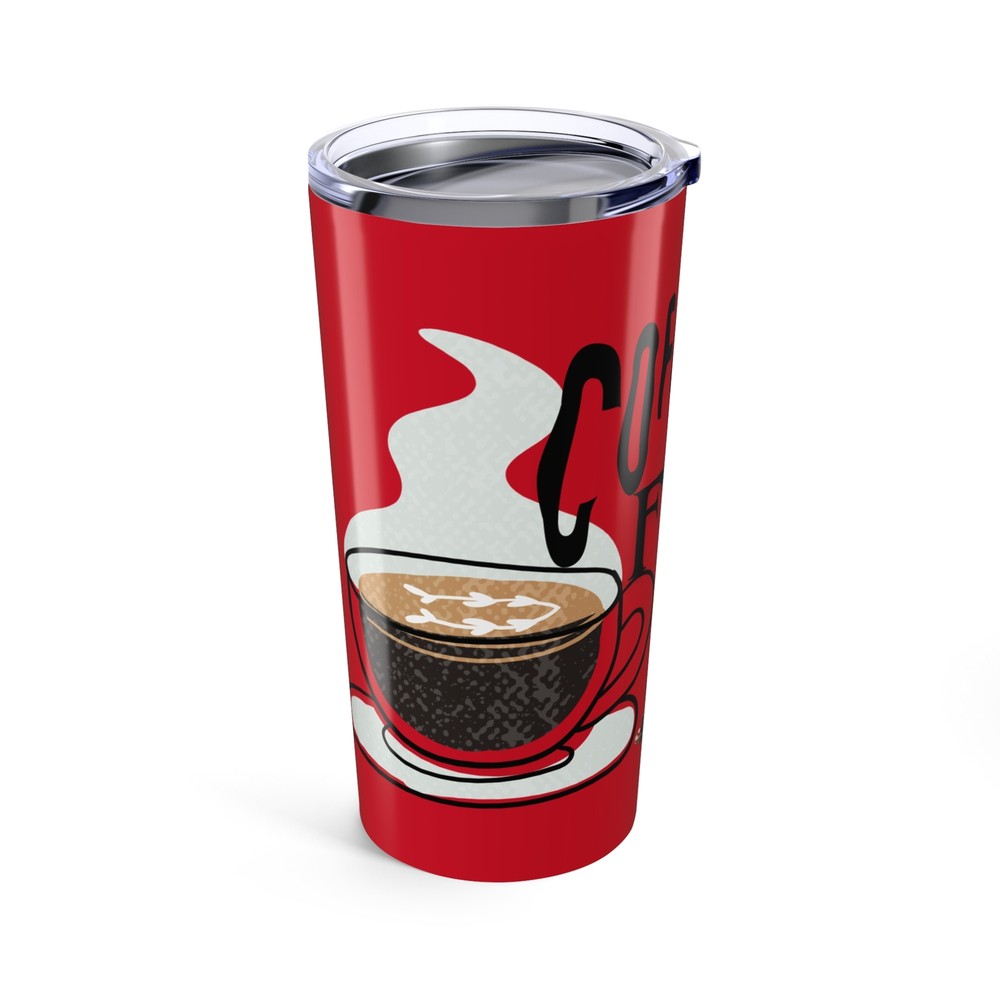 20oz Custom Coffee Tumbler - Perfect Gift for Coffee Lovers