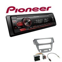 Pioneer 1-DIN Autoradio Usb Aux Android Einbauset FüR Renault Fluence Grau