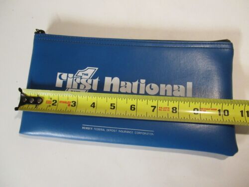 Vintage First National Bank of Mifflintown PA Deposit Money Bag A. Rifkin Co - Picture 8 of 9
