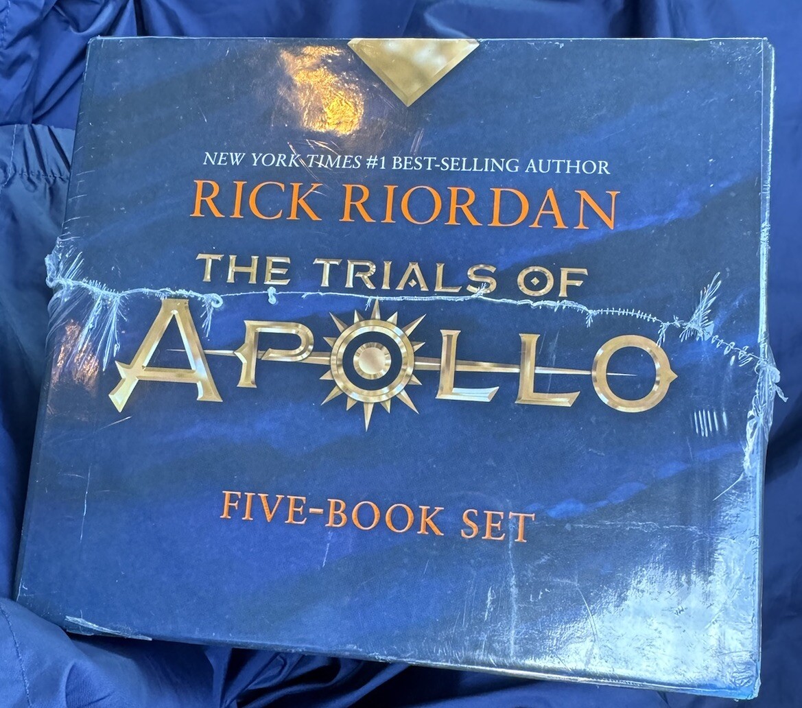 The Trials of Apollo 5 Book Paperback Boxed Set by Rick Riordan