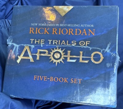 The Trials of Apollo 5 Book Paperback Boxed Set by Rick Riordan (English) Sealed